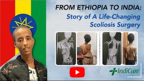 Aron's incredible Severe Scoliosis Correction Surgery Success Story in India